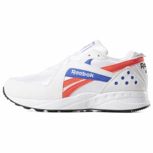 Reebok Pyro Turnschuhe Damen - Weiß/Rot/Schwarz - DE 928-FJT